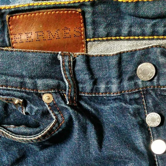 ヒート 【美品】HERMES ジーンズ - デニム/ジーンズ
