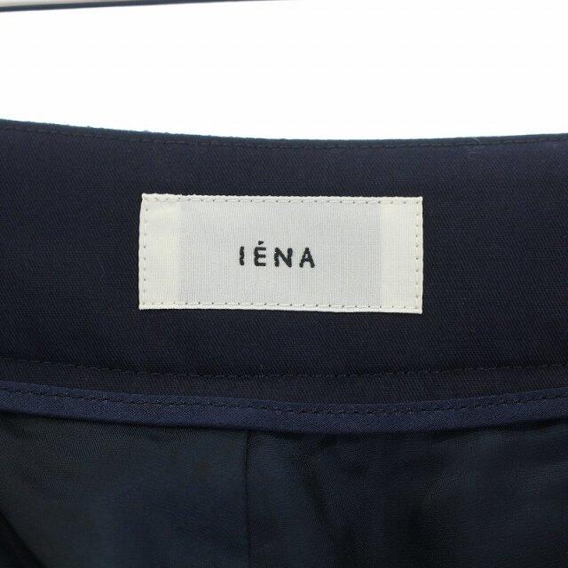 IENA(イエナ)のイエナ &NAVY 22SS デザインジョーゼットフレアパンツ 34 XS 紺 レディースのパンツ(その他)の商品写真