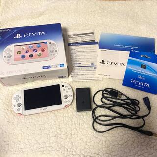 プレイステーションヴィータ(PlayStation Vita)のSONY PSVITA 本体  PCH-2000 ライトピンク(携帯用ゲーム機本体)