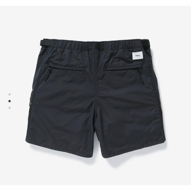 W)taps(ダブルタップス)のWTAPS 2022SS TRACKS SHORTS BLACK XLサイズ メンズのパンツ(ショートパンツ)の商品写真