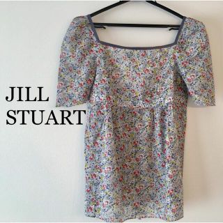 ジルスチュアート(JILLSTUART)のJILL STUART リバティフラワーブラウス(シャツ/ブラウス(半袖/袖なし))