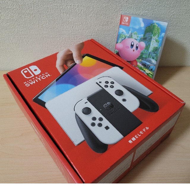 Nintendo Switch 有機EL＋星のカービィディスカバリー - 家庭用ゲーム