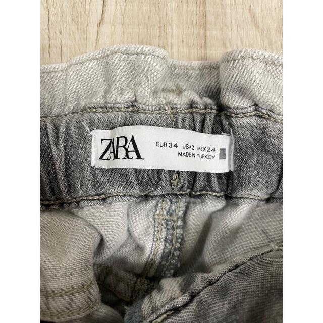 ZARA(ザラ)のZARA ハイウエストデニムパンツ レディースのパンツ(デニム/ジーンズ)の商品写真