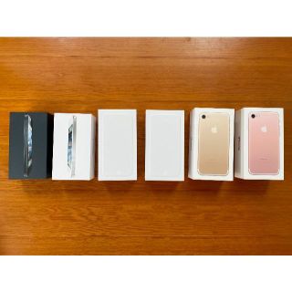 アイフォーン(iPhone)の〇iPhone 5・6・7　空箱　６個セット(その他)