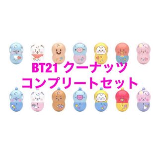 ビーティーイシビル(BT21)の新品BT21 クーナッツ　14個　TATA RJ CHIMMY (キャラクターグッズ)