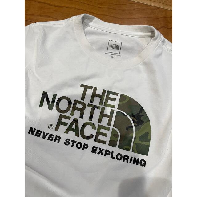 THE NORTH FACE(ザノースフェイス)のTHE NORTH FACE Tシャツ　130cm キッズ/ベビー/マタニティのキッズ服男の子用(90cm~)(Tシャツ/カットソー)の商品写真