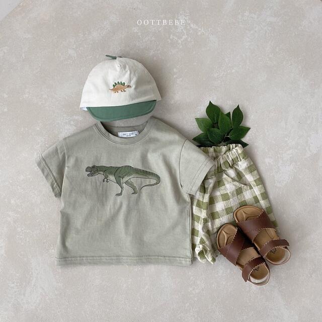 ﾀﾞｲﾅｼﾙｸT dino silk T / oottbebe キッズ/ベビー/マタニティのベビー服(~85cm)(Ｔシャツ)の商品写真