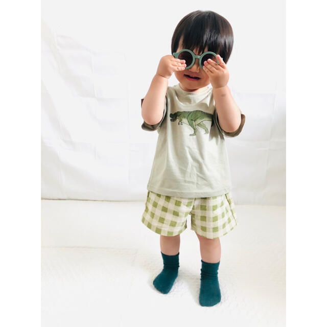 ﾀﾞｲﾅｼﾙｸT dino silk T / oottbebe キッズ/ベビー/マタニティのベビー服(~85cm)(Ｔシャツ)の商品写真