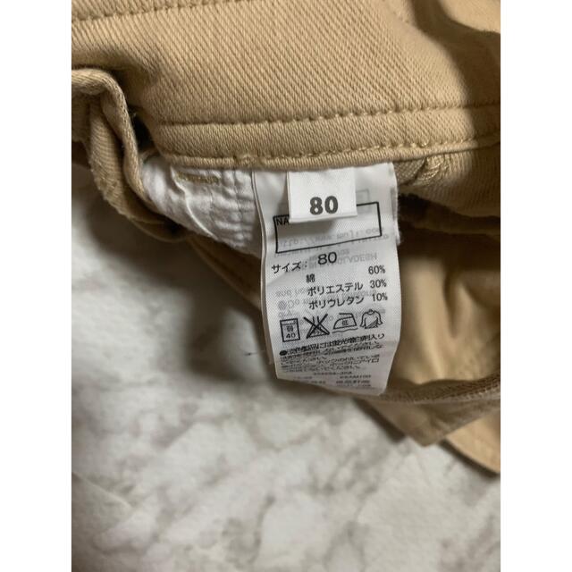 MUJI (無印良品)(ムジルシリョウヒン)の無印 サロペット キッズ/ベビー/マタニティのベビー服(~85cm)(パンツ)の商品写真