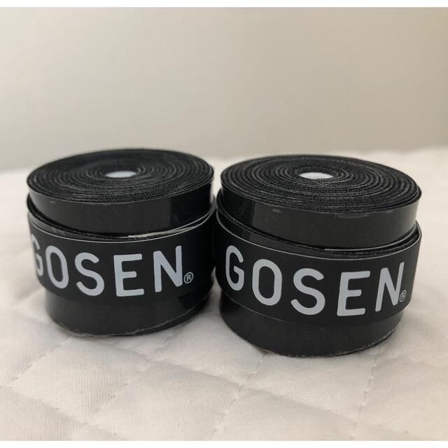 GOSEN(ゴーセン)のGOSEN グリップテープ 2個★迅速発送 黒色 ゴーセン マイバチ✳︎色変更可 エンタメ/ホビーのエンタメ その他(その他)の商品写真