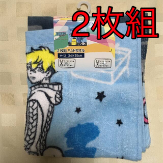 シマムラ(しまむら)の東京リベンジャーズ　ハンドタオル   千冬　サンリオコラボ　2枚組　新品タグ付き(タオル)