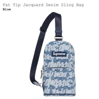 シュプリーム(Supreme)のシュプリーム Fat Tip Jacquard Denim Sling Bag(その他)