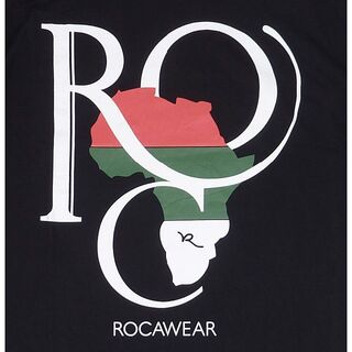 ROCA WEAR ロカウェア アフリカロゴ 半袖 Tシャツ ホワイト L