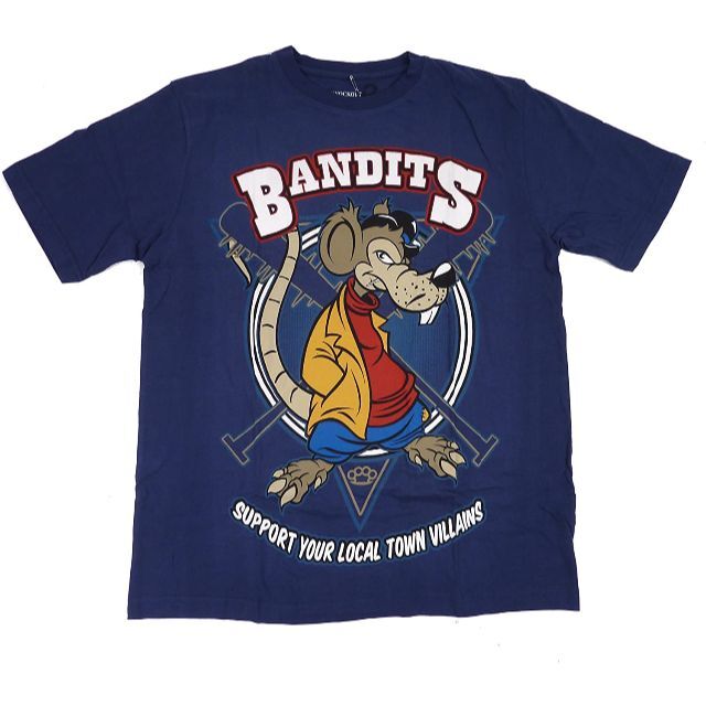 ノックアウト BANDITS クルーネック 半袖 Tシャツ ネイビー XL