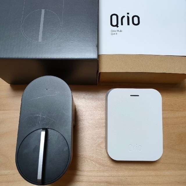 Qrio Lock キュリオロック Qrio Hub キュリオハブ 2点セット | lamegafm.cl