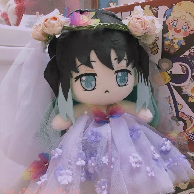 R⑤1 鬼滅の刃 霧柱 無一郎 ぬいぐるみ 着せ替え プレゼント クリスマス 誕