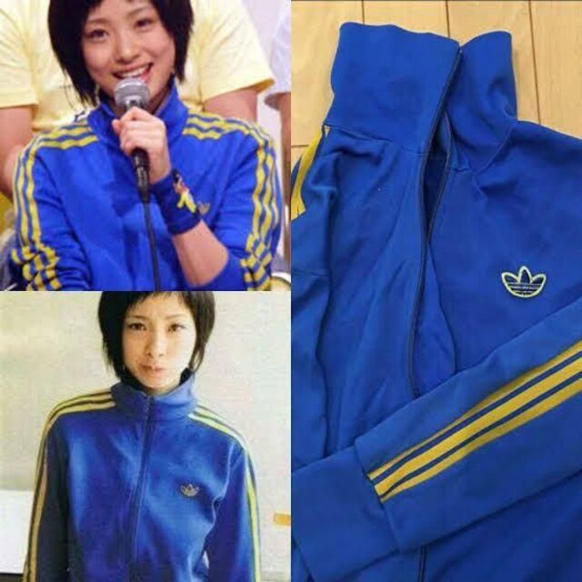 90s 古着 在原みゆ紀 小松菜奈 adidas アディダス トラックジャケット