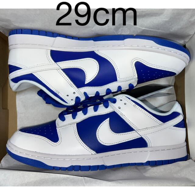 メンズNike Dunk Low "Racer Blue and White