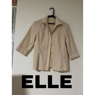 エル(ELLE)のELLE  七分袖ジャケット(テーラードジャケット)