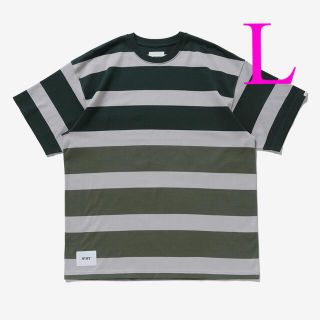 ダブルタップス(W)taps)のWTAPS 22SS LANE SS GREEN L 新品 送料込 (Tシャツ/カットソー(半袖/袖なし))