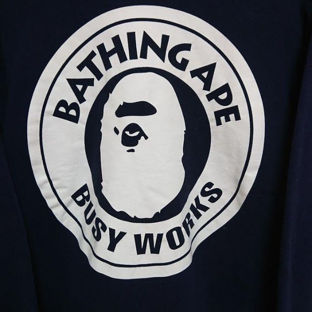 A BATHING APE - 美品 A BATHING APE スウェット トレーナー ビックサイズの通販 by 古着屋-エビス丸's