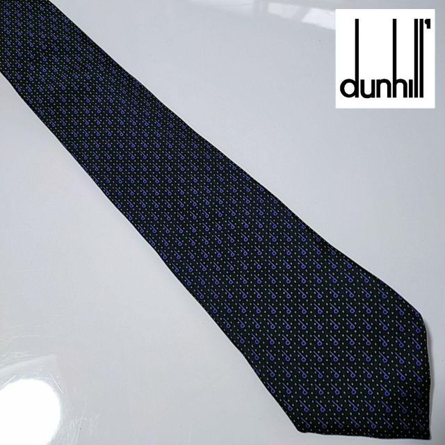 Dunhill(ダンヒル)のダンヒル　ネクタイ　グリーン　ビジネス　シルク メンズのファッション小物(ネクタイ)の商品写真