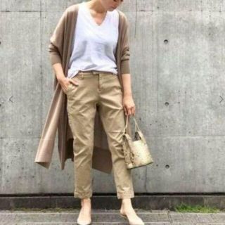 ドゥーズィエムクラス ストレッチが履きやすい 製品染めパンツ