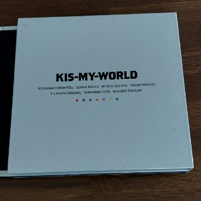 Kis-My-Ft2(キスマイフットツー)の2015　CONCERT　TOUR　KIS-MY-WORLD（初回生産限定盤） エンタメ/ホビーのDVD/ブルーレイ(舞台/ミュージカル)の商品写真