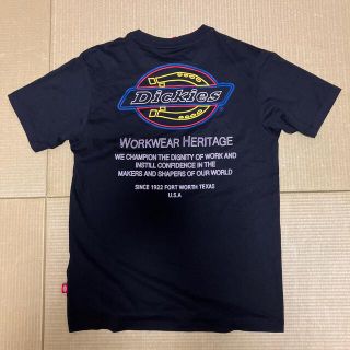 ディッキーズ(Dickies)のDickies黒色半袖TシャツS★送料無料(Tシャツ/カットソー(半袖/袖なし))