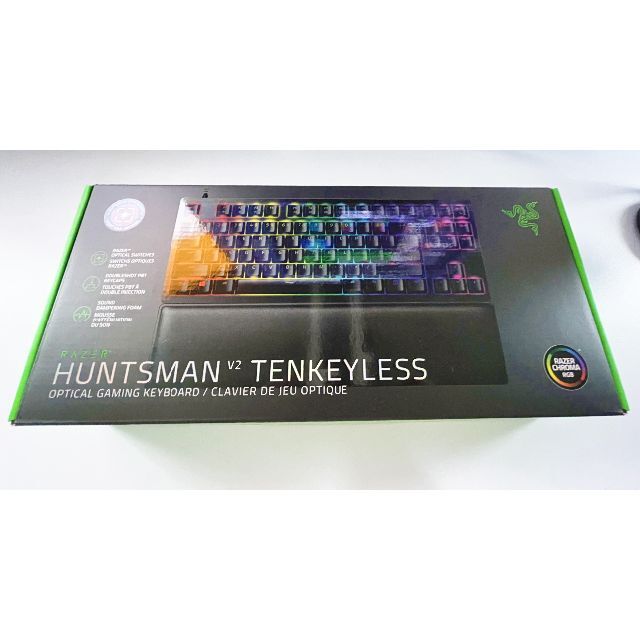 【訳あり】Razer Huntsman V2 TKL 英語 US配列