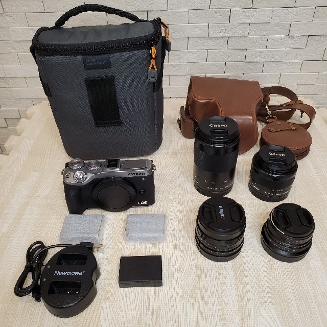 CANON EOS M6 MARK II レンズ4本付き | www.jarussi.com.br