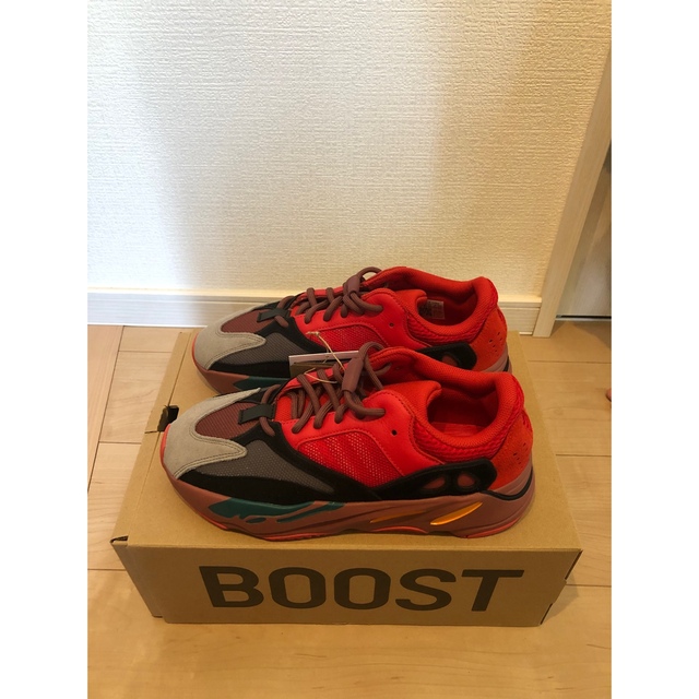 adidas YEEZY  BOOST 700"HI RES RED" 2