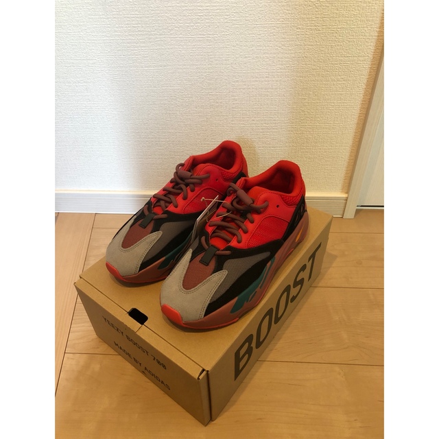 adidas YEEZY  BOOST 700"HI RES RED" 3