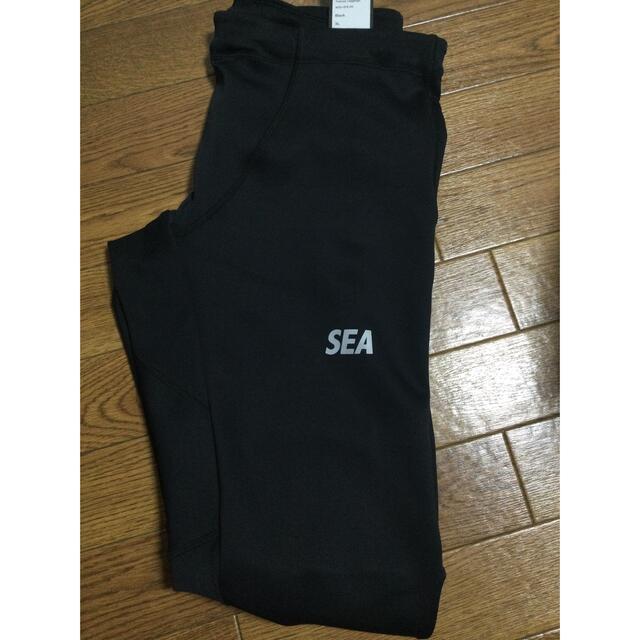 WIND AND SEA(ウィンダンシー)のWind And Sea トレーニング用　レギンス　タイツ　ブラック XL メンズのパンツ(その他)の商品写真