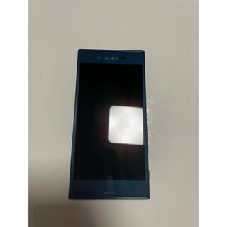 エクスペリア(Xperia)のSONY Xperia XZ au SOV34 ブルー(スマートフォン本体)
