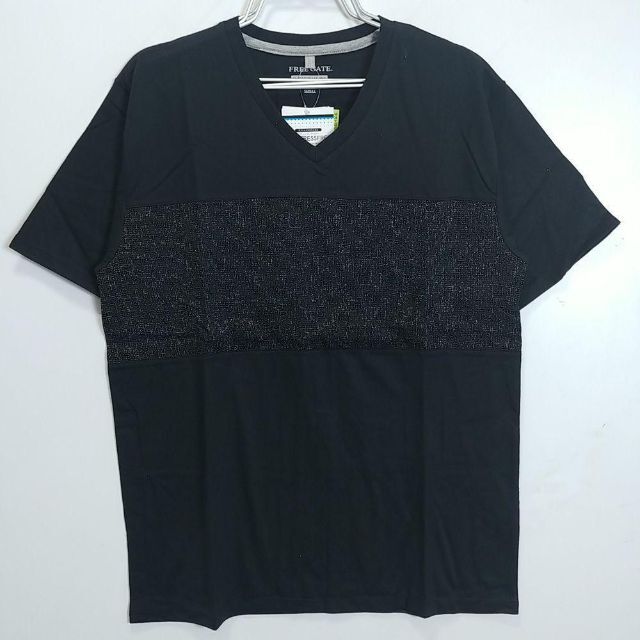 新品 3L 2XL ビッグ Tシャツ カットソー スウェットレスフリー 黒 85 メンズのトップス(Tシャツ/カットソー(半袖/袖なし))の商品写真