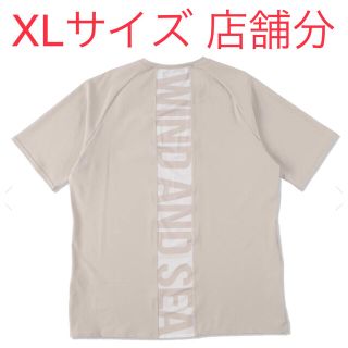 WIND AND SEA - Wind And Sea バックライン Tシャツ ベージュ XL ...