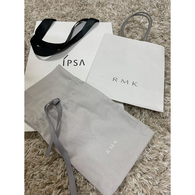IPSA(イプサ)のイプサとRMKのショッピングバッグセット レディースのバッグ(ショップ袋)の商品写真