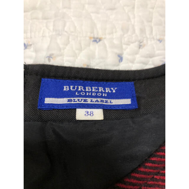 BURBERRY BLUE LABEL(バーバリーブルーレーベル)の最終値下げ　BURBERRY BLUE LABELワンピース レディースのワンピース(ミニワンピース)の商品写真