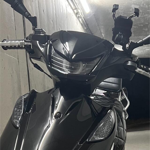 アドレスv125 イカリングプロジェクターヘッドライト(ギボシ加工 アドレスv125 イカリングプロジェクターヘッドライト(ギボシ加工