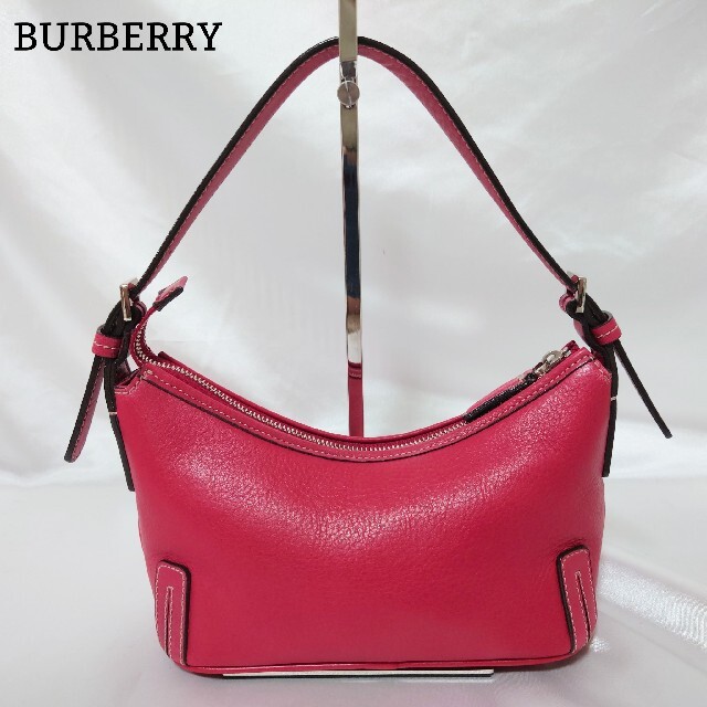 BURBERRY - バーバリー ワンショルダーバッグ ショルダーバッグ レッド