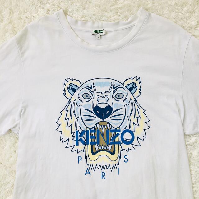 KENZO(ケンゾー)の【大人気】 KENZO ケンゾー タイガー トラ 虎 Tシャツ ゆるダボ 白 L メンズのトップス(Tシャツ/カットソー(半袖/袖なし))の商品写真