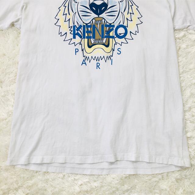 【早い者勝ち】KENZO ケンゾー Tシャツ 半袖 白 ホワイト ロゴ 虎