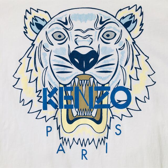 KENZO(ケンゾー)の【大人気】 KENZO ケンゾー タイガー トラ 虎 Tシャツ ゆるダボ 白 L メンズのトップス(Tシャツ/カットソー(半袖/袖なし))の商品写真
