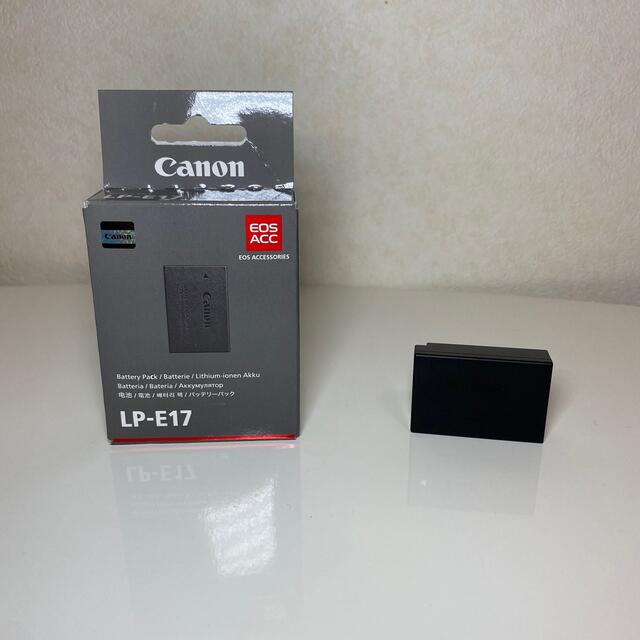 Canon - Canon バッテリーパック LP-E17の通販 by D's shop|キヤノンならラクマ Canon - Canon バッテリーパック LP-E17の通販 by D's shop|キヤノンならラクマ