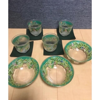 ユキトリイインターナショナル(YUKI TORII INTERNATIONAL)のYUKI TORII ガラス　コップ　皿(食器)