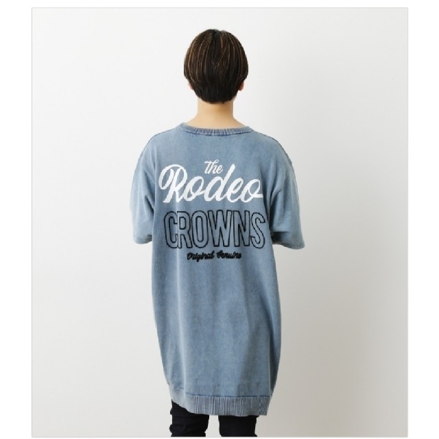 RCWB ニットドッキングTシャツワンピース