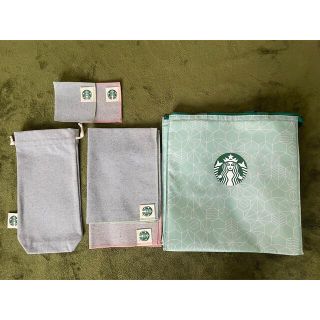 スターバックスコーヒー(Starbucks Coffee)のStarbucks Coffee 保冷バッグ　コースター　ランチョンマット(その他)