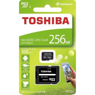 トウシバ(東芝)のmicroSDXCカード 256GB 東芝 高速100MB/s(その他)