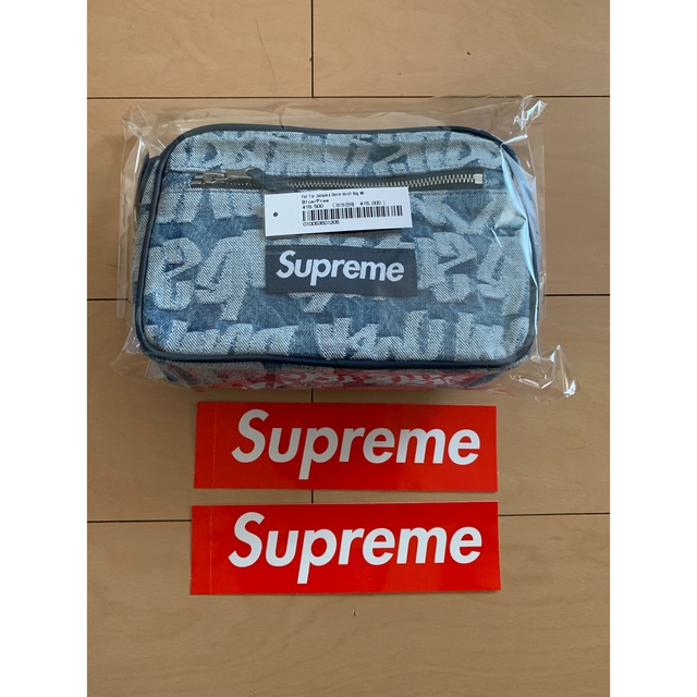 Supreme(シュプリーム)のSupreme Fat Tip Jacquard Denim Waist Bag メンズのバッグ(ウエストポーチ)の商品写真